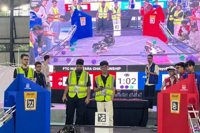 First Tech Challenge (FTC) Nusantara Championship 2026 yang digelar di Universitas Indonesia (UI), Kota Depok, pada 7–9 Februari 2026.