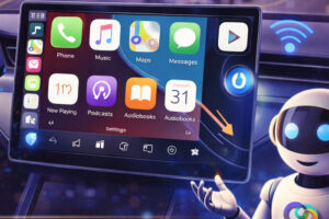 Gambar ilustrasi. Apple CarPlay