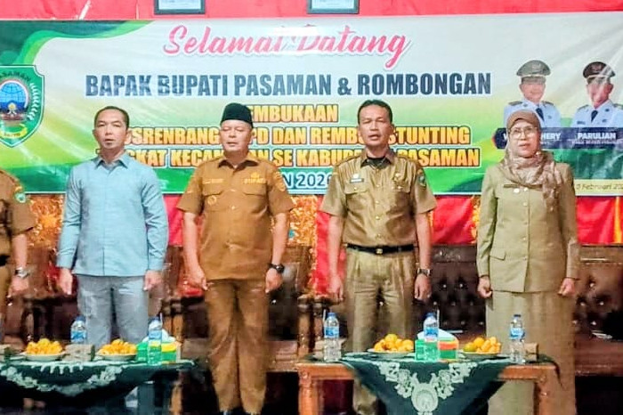 Musrenbang Padang Gelugur, Bupati Pasaman Tekankan Usulan Prioritas Nagari
