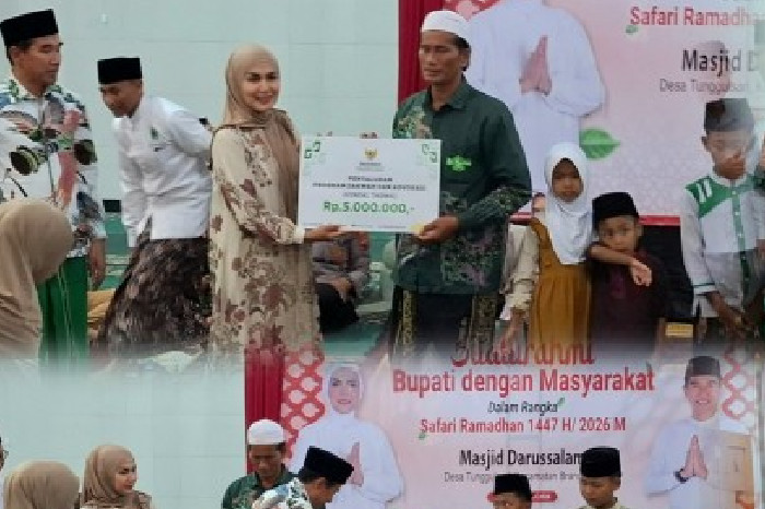 Safari Ramadan Kendal Kedua Pererat Silaturahmi, Santuni Yatim dan Masjid
