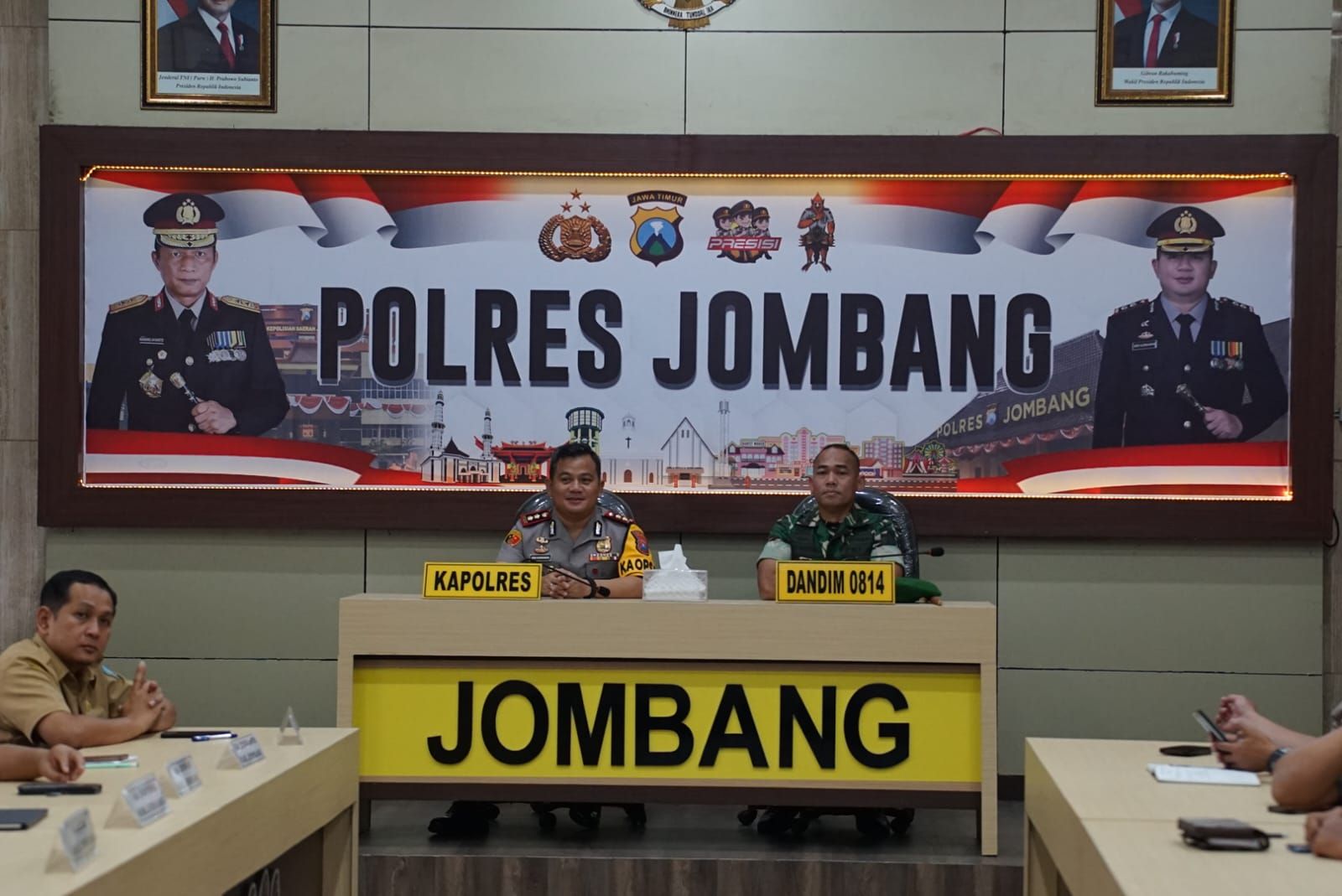 Dandim Jombang Perkuat Sinergi Pengamanan Lebaran lewat Rakor Operasi Ketupat 2026