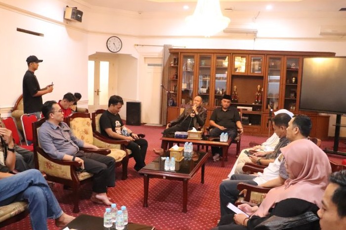 Dialog Bukber Pemkot Sukabumi dan Pers