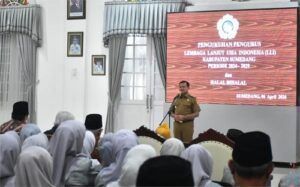 Sumedang Tegaskan Komitmen Ramah Lansia Lewat Pelantikan LLI dan Halal Bihalal
